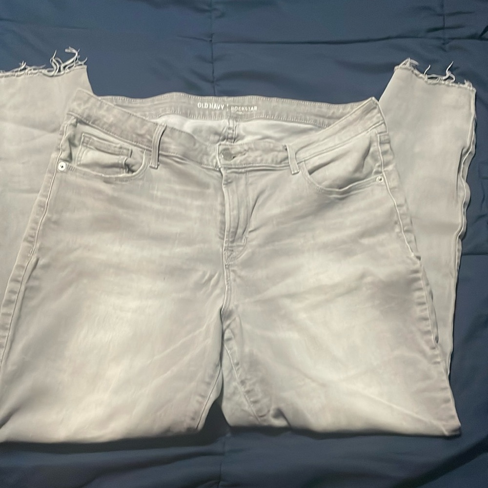 Womens Old Navy Gray Jeans